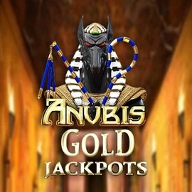 Anubis Gold Jackpots by Inspired Gaming, showcased at spin-sahara.dk – game logo