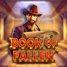 Book Of Fallen game by Pragmatic Play – logo hosted on SpinSahara Casino