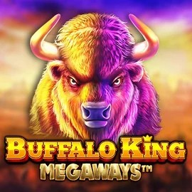 Buffalo King Megaways logo by Pragmatic Play at SpinSahara Casino