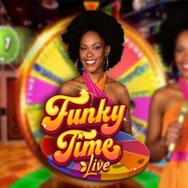 Funky Time casino game by Evolution – featured logo at SpinSahara Casino