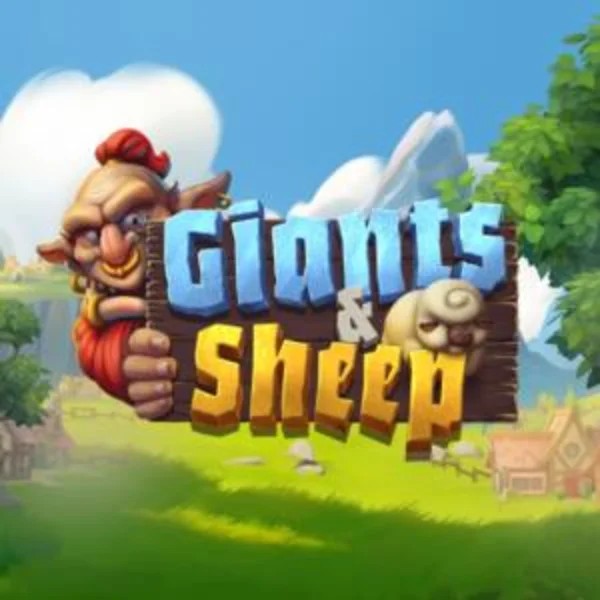 Giants and Sheep by Relax Gaming, showcased at spin-sahara.dk – game logo