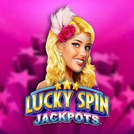Lucky Spin Jackpots logo – Jackpots by Novomatic at SpinSahara Casino