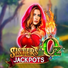 Sisters Of Oz Jackpots online game logo by Triple Edge Studios on spin-sahara.dk