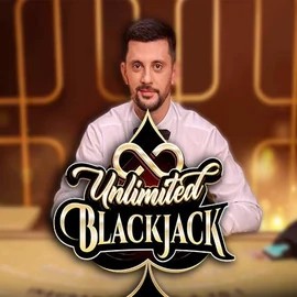 Try Unlimited Blackjack slot by Ezugi on spin-sahara.dk – logo image